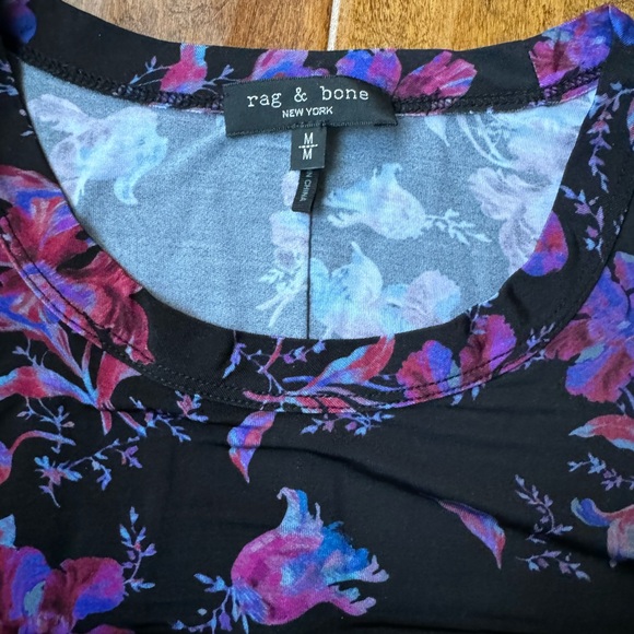 Rag & Bone Sabeen floral print top - Size Medium - Picture 4 of 7